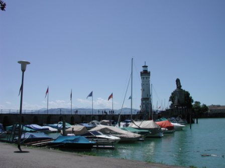 Lindau harbor